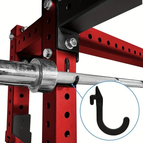 1pc hook squat rack storage - j,