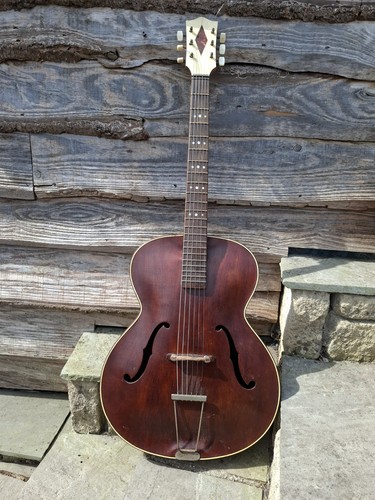 Old accoustic archtop - archtop, guitar