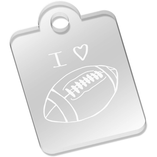 Love rugby laser engraved - love, rugby'