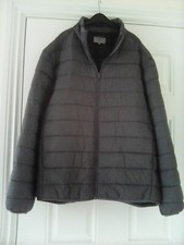 Men's Grey Puffa Jacket size