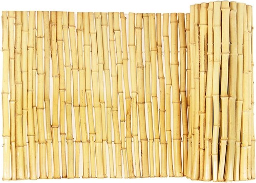 Natural bamboo fencing - bamboo,