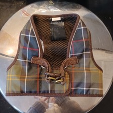 Barbour Tartan Step-in Dog Harness Size Large