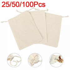 100Pc Cotton Linen Drawstring