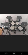 roland td15 with upgraded bass drum includes amp