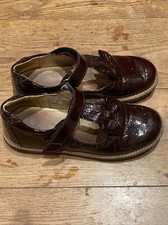 Angulus T-Bar Patent Burgundy