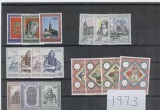(FY73) Vatican Full yearset MNH 1973 