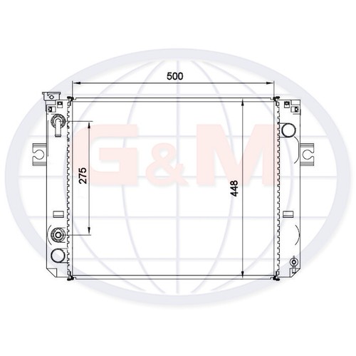 Radiator for forklift - for,