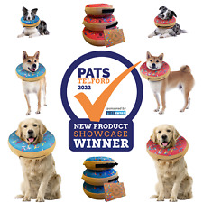 Inflatable Dog Cone Elizabethan Dog Doughnut Recovery Collars for After Surgery