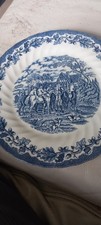 Vintage blue white - vintage, &
