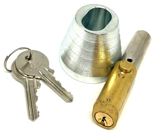 Bullet locks oval housings - bullet,