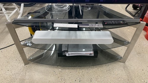 Stainless steel and glass