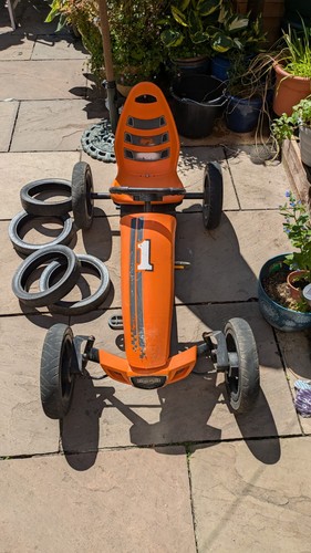 Berg rally orange cart - rally,