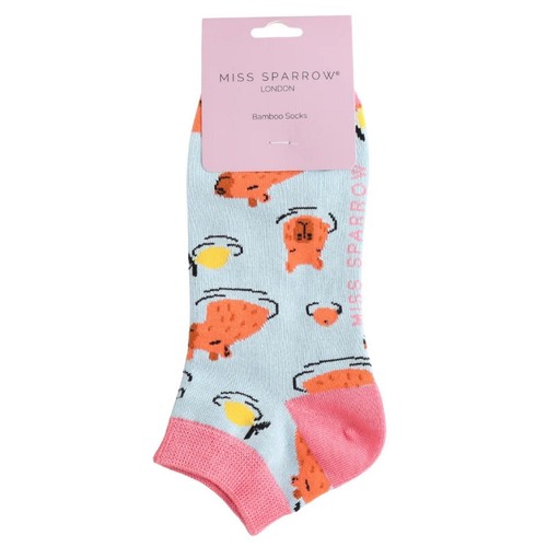 Miss sparrow capybara socks - miss,