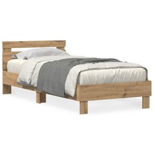 Bed frame with - with, led