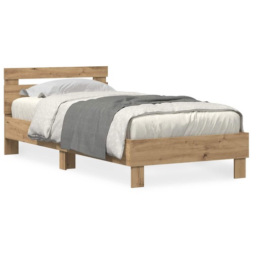 Bed frame with led - frame,