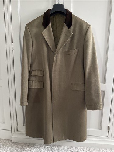 Men fawn covert coat - fawn,