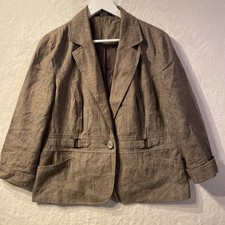 BM Linen Jacket Womens 16