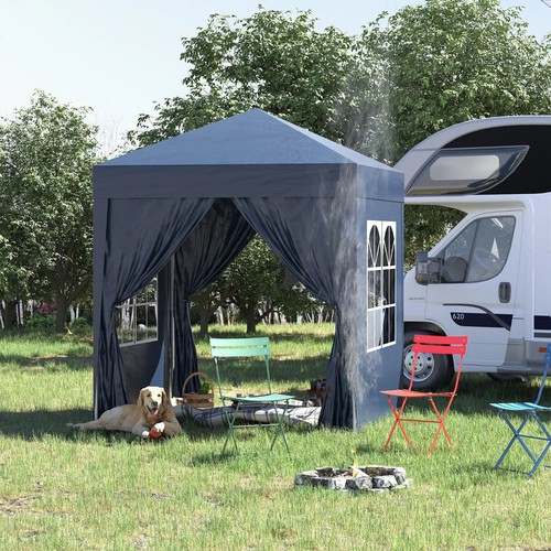 Pop up gazebo - up,
