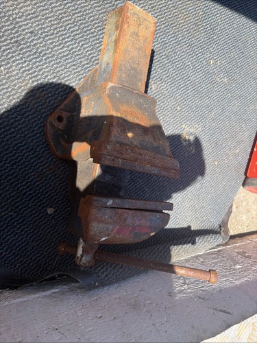 Old vintage vice - old,
