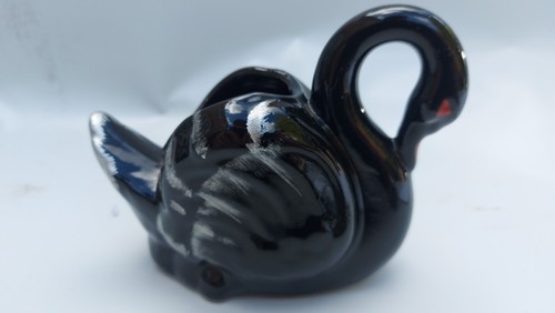 Devon black swan ornament - devon, /