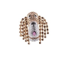 Basset Hound/Hush Puppy Brooch