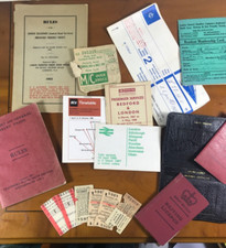 Job lot Vintage Great Britain DRIVING LICENCE red, Road Traffic Act 1972 + much 