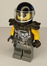 LEGO Ninjago Figure - Chopper Maroon 'Helmet and Shoulder Pads' - (njo399).