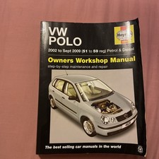 Haynes VW Polo 2002-2009 Owners Workshop Manual Petrol & Diesel paperback 