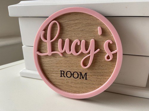 Personalised 10cm bedroom - 10cm,
