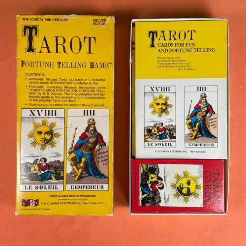 Vintage 1970 tarot 1jj fortune - vintage,