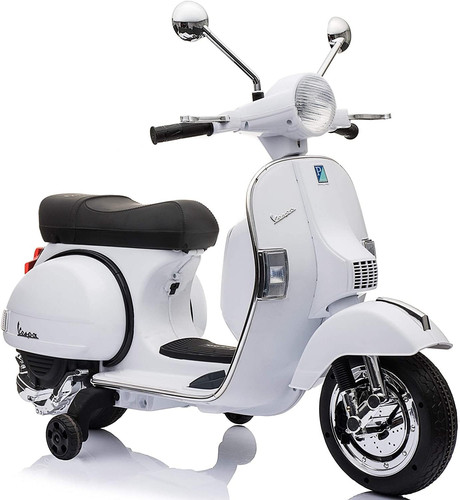 Vespa scooter white large - vespa, white,