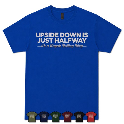 Upside down just halfway - upside, is
