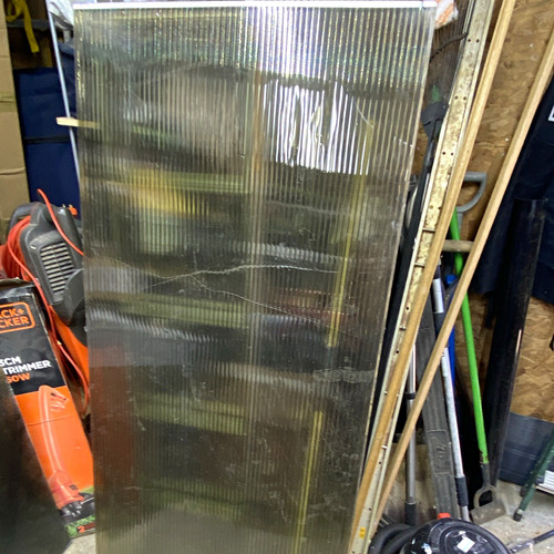 Translucent corrugated ribbed - corrugated,