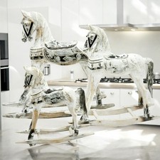 Set 3 Rocking Horse Wooden