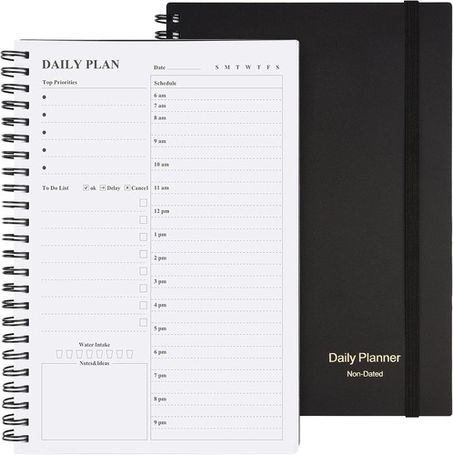 Daily planner undated - planner, asten