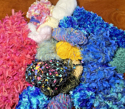 Yarn bundle mixed colours - bundle,,