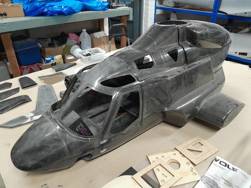 Vario airwolf carbon scale - vario,