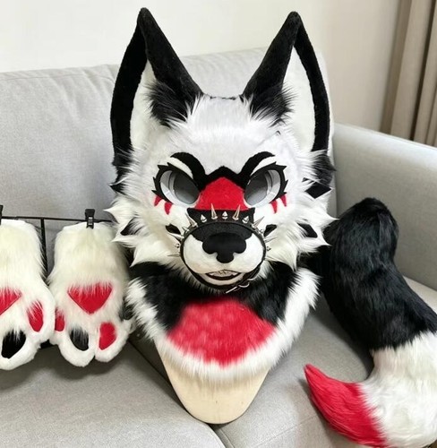 Fursuit long fur husky fox - long,