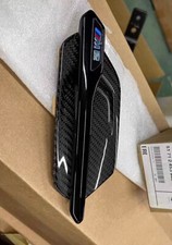 2pcs Real Carbon Fiber Side Fender Air Vent Trim Parts For BMW M2 F87 2014-2021