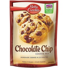 Betty Crocker Chocolate Chip Cookie Mix 496g American Version