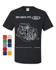 Ford Engine Parts T-Shirt 6