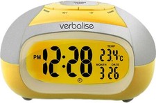 Verbalise Talking Alarm Clock with Temperature Announcement VTC02a