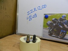 KAWASAKI ZZR1200 OIL COOLER PIPE TO ENGINE BANJO BOLTS ONE PAIR OPPOSITE THREADS