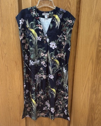 Tropical floral bird print - tropical,