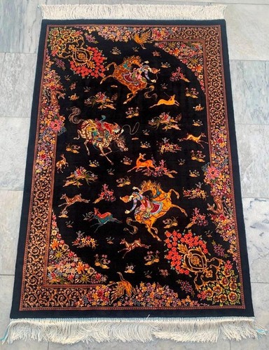 3x4 silk hunting - silk,