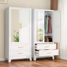 Metal Wardrobe Closet with
