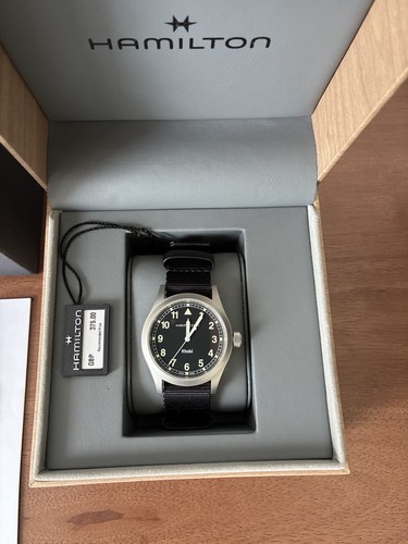 Hamilton khaki field quartz - khaki,