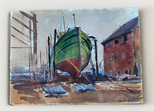Vintage watercolour painting - vintage,