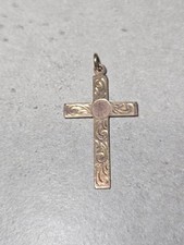 Antique 9ct Gold Cross Pendant