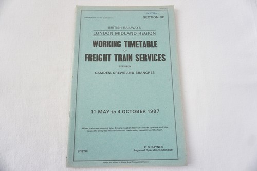 May 1987 london midland - 1987,